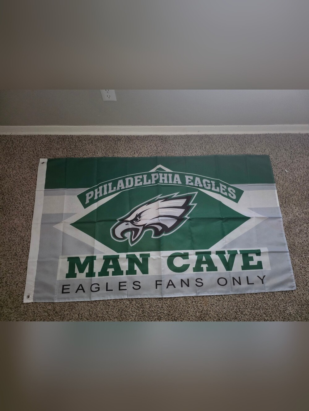 Philadelphia Eagles Man‎ Cave Flag Banner New 3x5 Feet